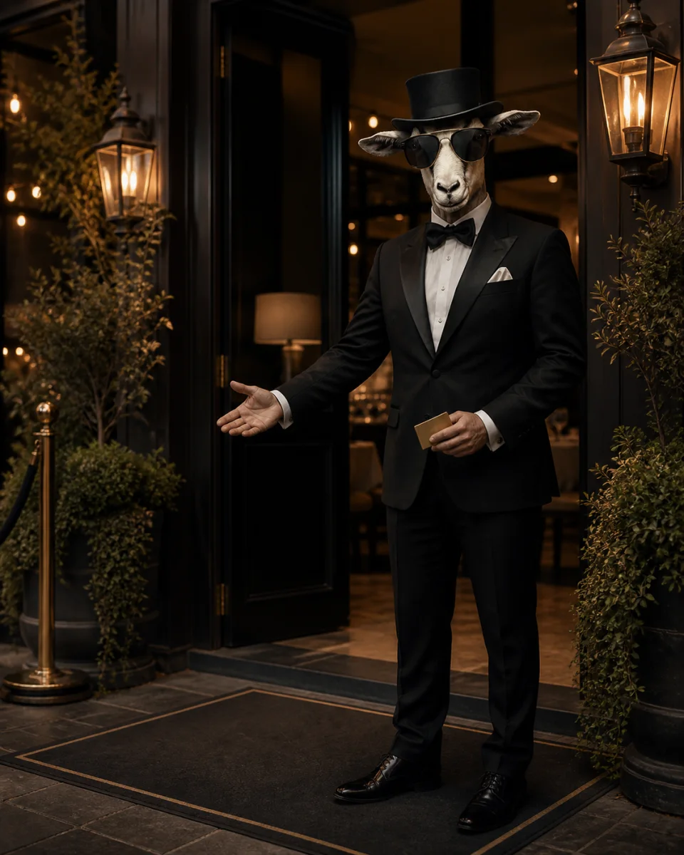 GOAT Missions ambassador welcoming guests